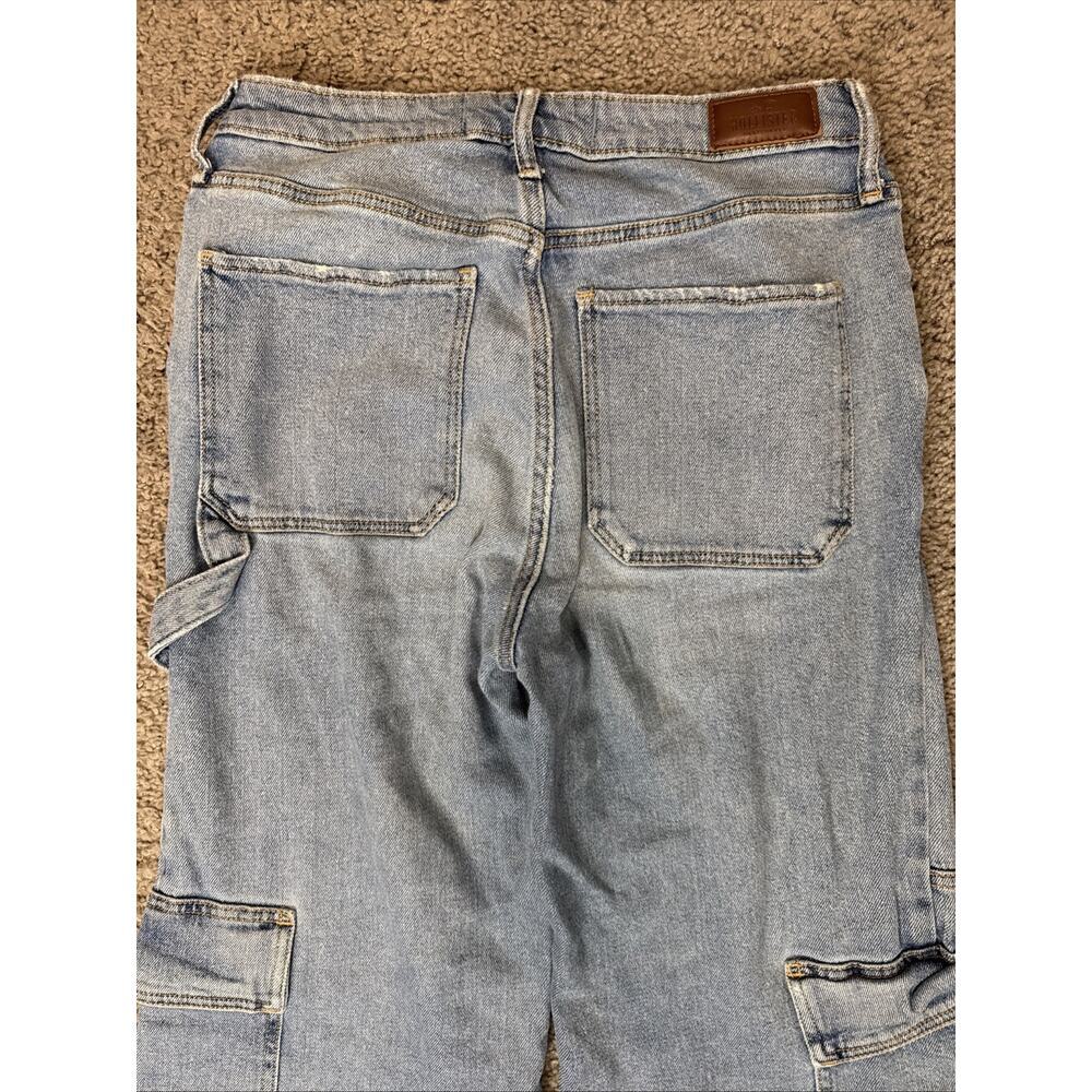 Hollister Jeans Women’s Ultra High Rise Wide Leg Vintage Stretch‎ Flare 7 W28 - Picture 8 of 8